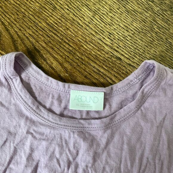 Abound Light Purple Front Tie Knot Tank Top - Picture 3 of 4